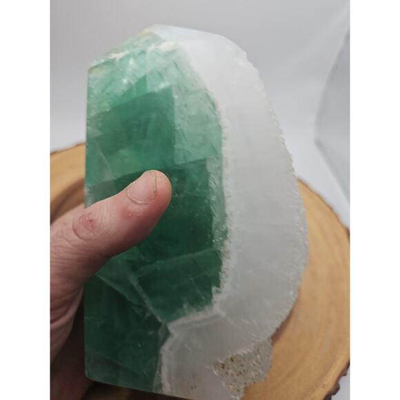 Fluorite Crystal 2.71lbs - Picture 8 of 12